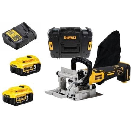 DeWALT DCW682P2-QW - Dégauchisseuse sans balais 18V XR avec 2 batteries