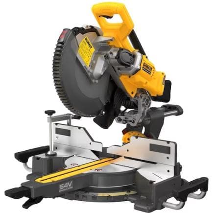 DeWALT DCS781X2-QW - Scie à onglet coulissante XR FLEXVOLT 54V 305mm avec 2 batteries