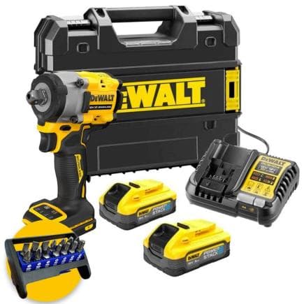 DeWALT DCF921H2T-QW - Clé à chocs 4 modes 18V XR BRUSHLESS