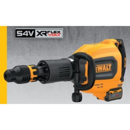 DeWALT DCH911X3-QW - Marteau de démolition sans balais SDS-MAX 54V avec 3 batteries
