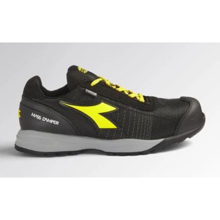 DIADORA UTILITY 701.178901-C1463/41 - Chaussures de sécurité basses noir/jaune S1P HRO SRC ESD