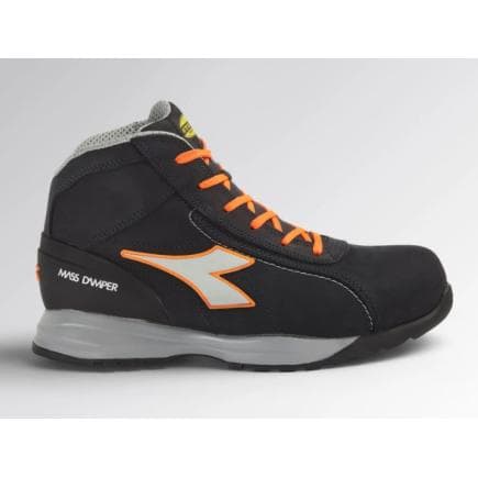 DIADORA UTILITY 701.177662-C9545/40 - Chaussures de sécurité haute imperméables marine foncé/orange fluo S3 HRO SRC