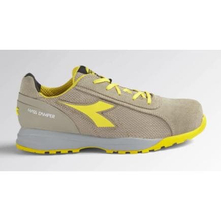 DIADORA UTILITY 701.177668-75029/41 - Chaussures de sécurité basses en veau velours et filet lune roche gris S1P HRO SRC