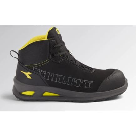DIADORA UTILITY 701.179960-80013/45 - Chaussures de sécurité basses noir en microfibre hydrofuge S3L FO SR ESD