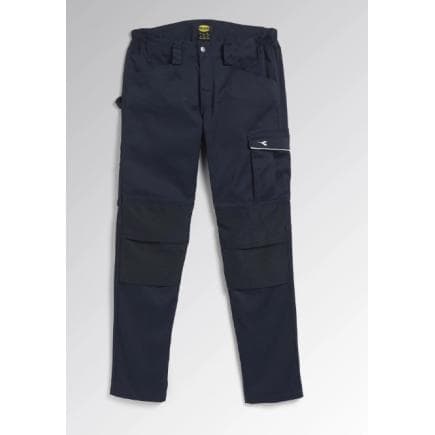 DIADORA UTILITY 702.177663-60062/XL - Pantalon en twill stretch de polyester, coton et élasthanne marine classique