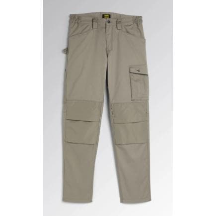 DIADORA UTILITY 702.177663-75012/XL - Pantalon en twill stretch de polyester, coton et élasthanne chanvre gris