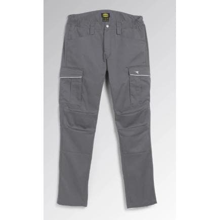DIADORA UTILITY 702.177649-75070/XXL - Pantalon cargo à quatre poches gris acier