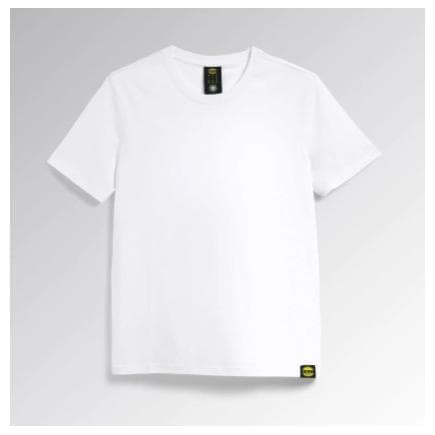 DIADORA UTILITY 702.176913-20002/XL - T-shirt blanc en jersey de coton organique