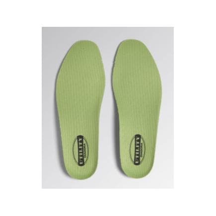DIADORA UTILITY 703.178022-C9604/40 - Semelle de propreté amovible et respirante en mousse de polyuréthane expansé recyclé vert/noir