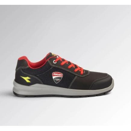 DIADORA UTILITY 701.181702-C2541/45 - Chaussure de sécurité basse SPEEDY RACE LOW S1PS FO SR SC MET FREE Noir/Gris