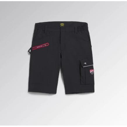 DIADORA UTILITY 702.180070-80013/3XL - Bermuda DUCATI CORSE personnalisé en nylon stretch Noir