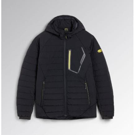 DIADORA UTILITY 702.180799-80013/4XL - Veste rembourrée stretch avec ouate thermique éco-certifiée SORONA® AURA Noir