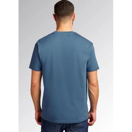 DIADORA UTILITY 702.180804-60095/M - T-shirt à manches courtes 100 % coton avec imprimé graphique 1998 Bleu Cendre