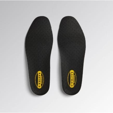 DIADORA UTILITY 703.181308-C0401/42 - Semelle intérieure antistatique en mousse PU recyclée à cellules ouvertes Noir/Jaune Croms