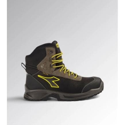 DIADORA UTILITY 701.181119-C2815/44 - Chaussure de sécurité haute SPORT DIATEX HIGH S7S FO CI SR, Noir/Gris acier