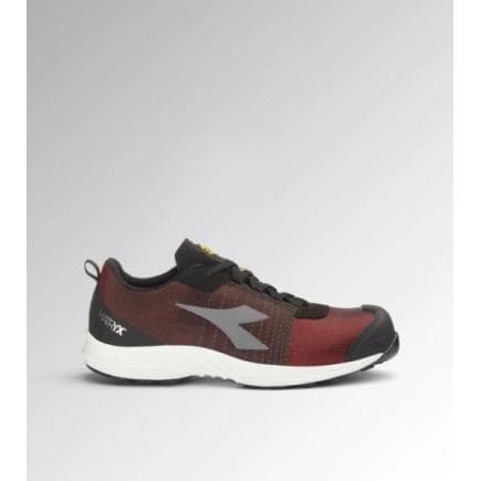 DIADORA UTILITY 701.181128-C2461/44 - Chaussure de sécurité basse FLY LT MTX LOW S1PL FO SR HRO SC ESD, Rouge/Blanc