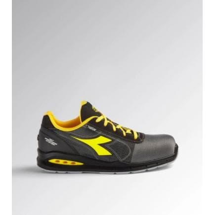 DIADORA UTILITY 701.181145-C4624/39 - Chaussure de sécurité basse RUN NET AB MATRYX LOW S1PS FO SR, Gris vent/Noir
