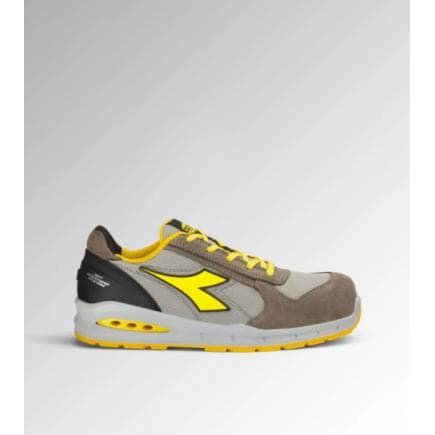 DIADORA UTILITY 701.181146-C8701/43 - Chaussure de sécurité basse RUN NET AB LOW S1PS FO SR, Gris vent/Aluminium