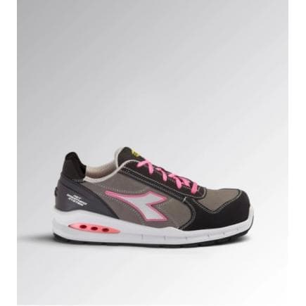 DIADORA UTILITY 701.181148-D0447/42 - Chaussure de sécurité basse RUN NET AB LOW S3S FO SR, Perle fumée/Or