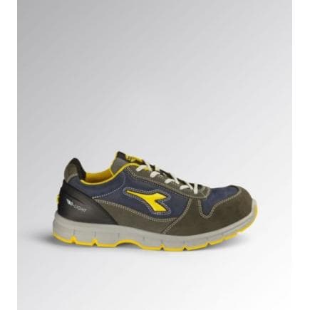 DIADORA UTILITY 701.181154-C4906/48 - Chaussure de sécurité basse RUN LOW S3S FO SR ESD, Castle Rock/Panneau bleu