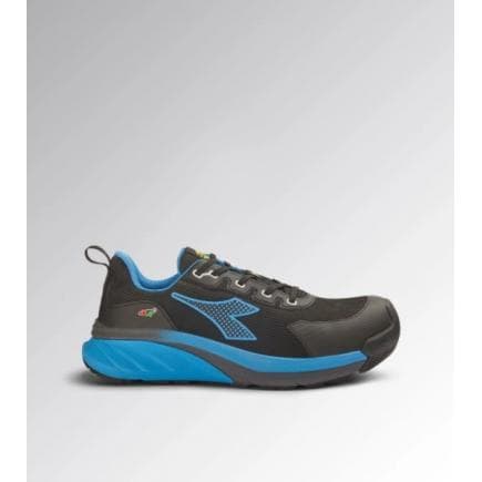 DIADORA UTILITY 701.182042-C4568/47 - Chaussure de sécurité basse VORTEX DA2 LOW S3S SC SR HRO ESD, Noir/Bleu impérial