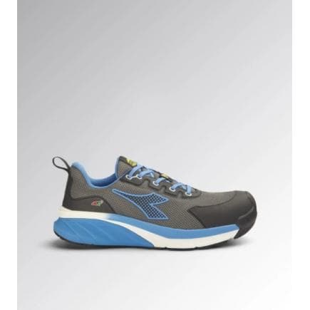 DIADORA UTILITY 701.182043-C0068/42 - Chaussure de sécurité basse VORTEX DA2 LOW S1PS SC SR HRO ESD, Anthracite/Bleu impérial