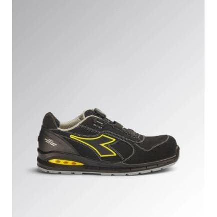 DIADORA UTILITY 701.182527-C0200/44 - Chaussure de sécurité basse RUN NET AB BOA LOW S3S FO SR, Noir