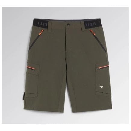 DIADORA UTILITY 702.182040-70488/3XL - Bermuda BERMUDA SHADOW, Vert foncé