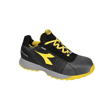 DIADORA UTILITY 701.176198-C3435/46 - Safety Shoes GLOVE MDS MATRYX LOW S1P HRO SRC, grey / yellow