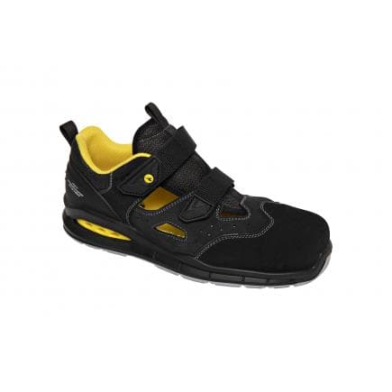 DIADORA UTILITY 701.176210-C4663/45 - Chaussures de sécurité basses RUN NET AIRBOX SANDAL S1P SRC, noires / grises