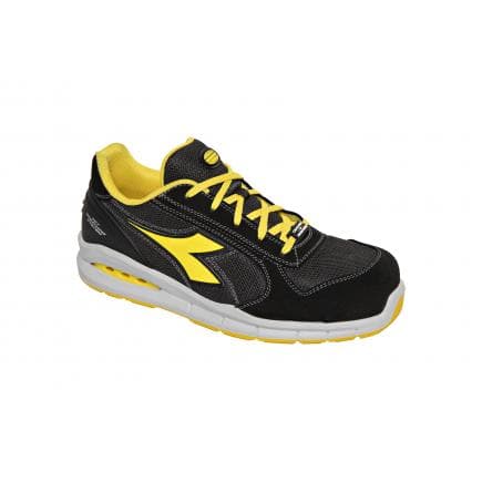 DIADORA UTILITY 701.176217-C4663/35 - Chaussures de sécurité basses RUN NET AIRBOX LOW S1P SRC, noires / grises