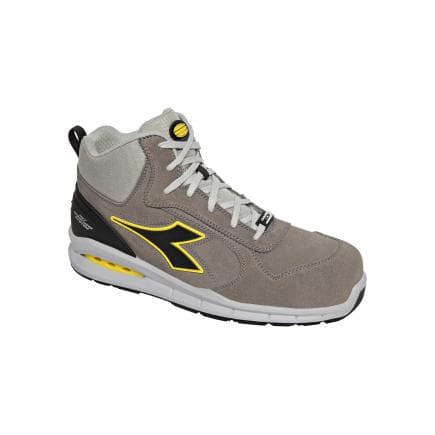 DIADORA UTILITY 701.176223-C8700/46 - Chaussures de sécurité hautes RUN NET AIRBOX MID S3 SRC, grises