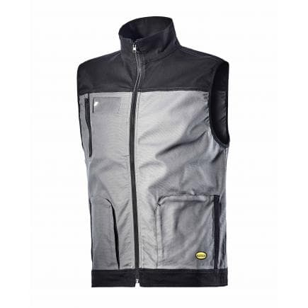 DIADORA UTILITY 702.170017-75047/L - Veste de travail toutes saisons GILET STRETCH ISO 13688:2013, grise