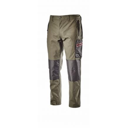 DIADORA UTILITY 702.170058-70167/XL - Pantalon Performance de travail toutes saisons STRETCH ISO 13688:2013, vert