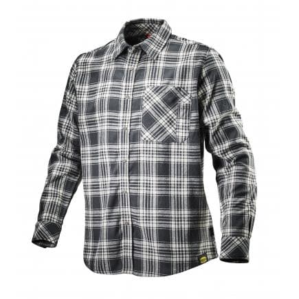 DIADORA UTILITY 702.171662-C7266/M - Chemise de travail pour l'hiver, blanche / noire
