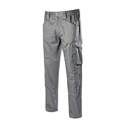 DIADORA UTILITY 702.175342-75070/XL - Pantalon Performance de travail pour l’été ROCK Coton léger ISO 13688:2013, gris
