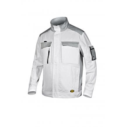 DIADORA UTILITY 702.175344-20002/XL - Veste de travail pour l’été WW JKT EASYWORK LIGHT ISO 13688:2013, blanche
