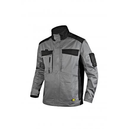 DIADORA UTILITY 702.175344-75070/XXL - Veste de travail pour l’été WW JKT EASYWORK LIGHT ISO 13688:2013, grise