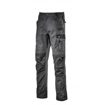 DIADORA UTILITY 702.175552-80014/M - Pantalon Performance de travail pour l’hiver PANT. EASYWORK PERFORMANCE ISO 13688:2013, noirs