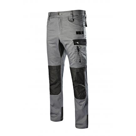 DIADORA UTILITY 702.175553-75070/XL - Pantalon Performance de travail toutes saisons EASYWORK LIGHT ISO 13688:2013, gris