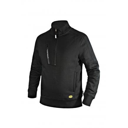 DIADORA UTILITY 702.175944-80013/XXL - Sweat-shirt de travail pour l'hiver HZ LITEWORK, noir