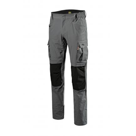 DIADORA UTILITY 702.176200-75070/L - Pantalon Performance de travail toutes saisons TECH PERFORMANCE ISO 13688:2013, gris