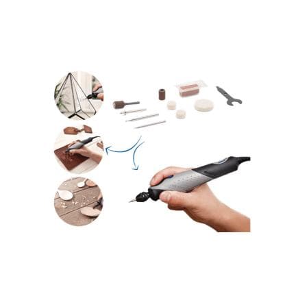 DREMEL F0132050JM - Outil multifonction Stylo+ 9W avec accessoires