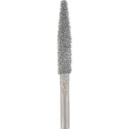 DREMEL 2615993132 - Fraise en carbure de tungstène à dents structurées à bout fléché 6,4 mm