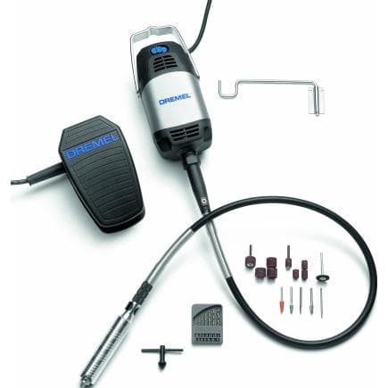 DREMEL F0139100JA - 9100-21 - Outil multifonction Fortiflex 300W avec arbre flexible et 21 accessoires