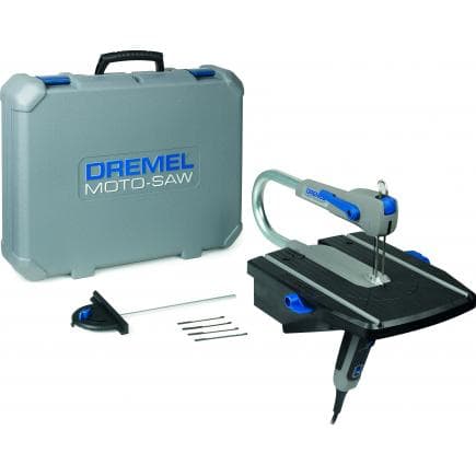 DREMEL F013MS20JA - MS20-1/5 - Scie à chantourner 70 W avec scie à chantourner compacte 2 en 1 et 5 accessoires