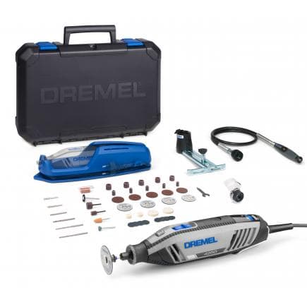 DREMEL F0134250JF - 4250 3/45 - Multitool filaire 175 W avec 45 accessoires et 3 compléments