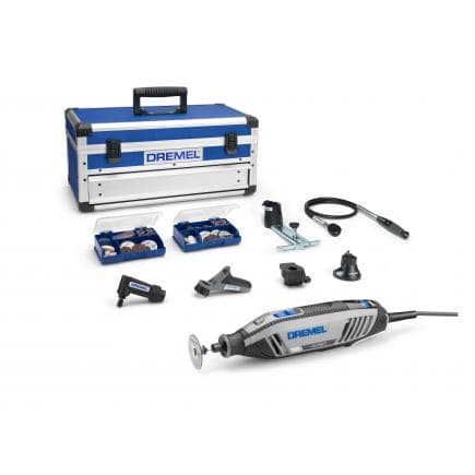 DREMEL F0134250JK - 4250 6/128 - Multitool filaire 175W avec 128 accessoires et 6 compléments
