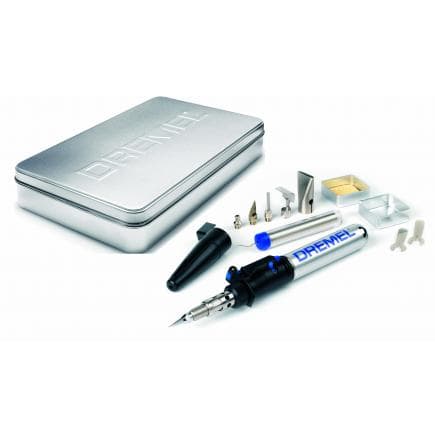 DREMEL F0132000KA - 2000-6 - Fer à souder multifonction au butane VersaTip avec 6 accessoires
