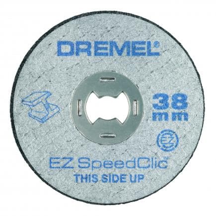 DREMEL 2615S456JD - SC456B - EZ SpeedClic 12 disques à tronçonner pour la découpe des métaux